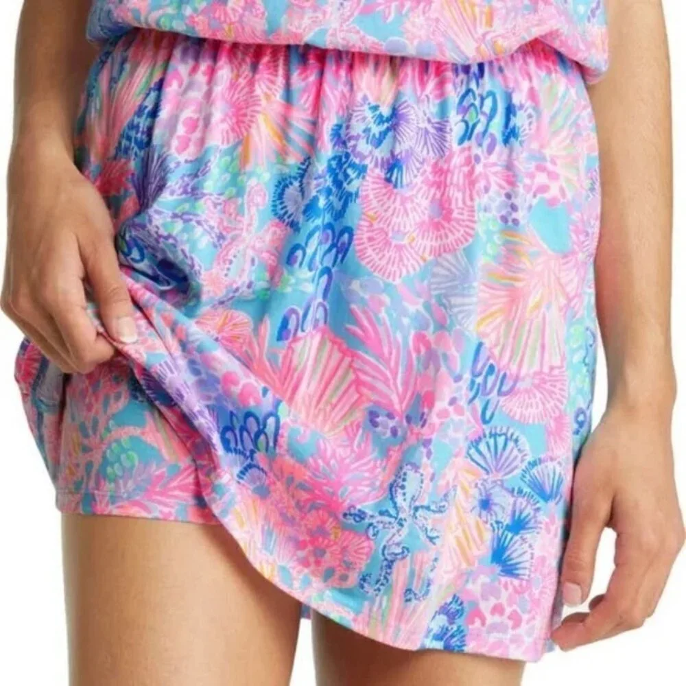 Lilly Pulitzer‎ Romper Women’s Size XS Splendor in the Sand Eyelet NWOT